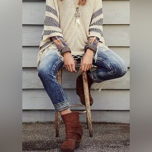 Not Rated Wedge Bootie Sz 6